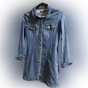 Denim dress